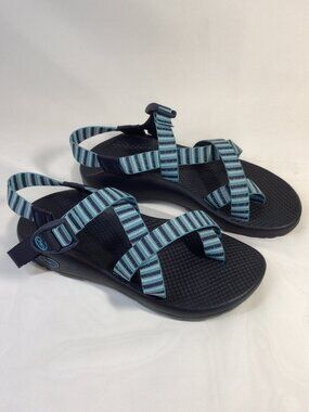 Chaco Sandals Z/2 Blue Stripe Women Size 8 NEW